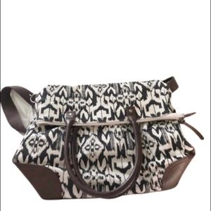 Expandable fabric travel tote bag